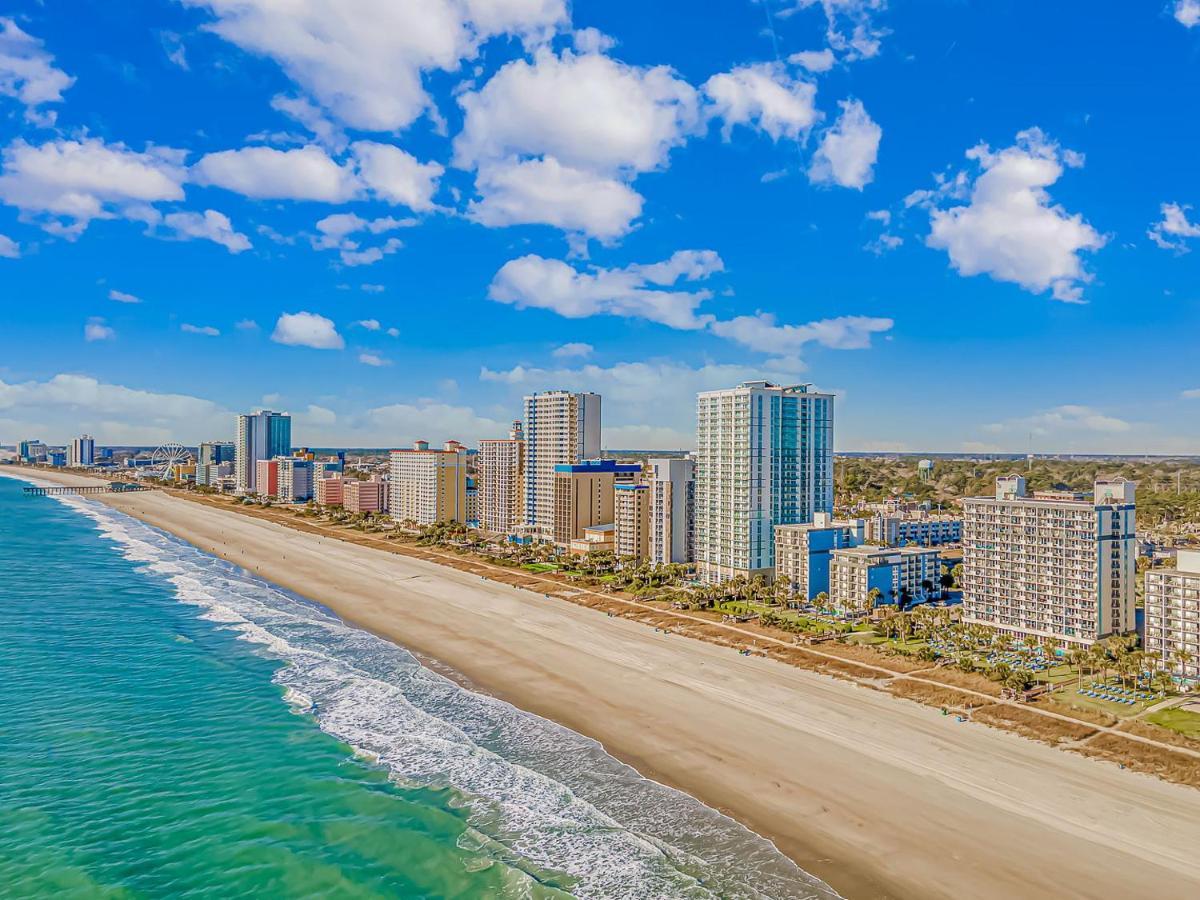 Direct Ocean Front 1 Bedroom 2 Bathrooms Boardwalk Resort Unit 539 Sleeps 8 Myrtle Beach Exterior foto